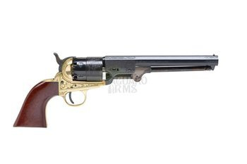 Rewolwer czarnoprochowy Colt Nord Navy de Lux .36 RNL36 Pietta