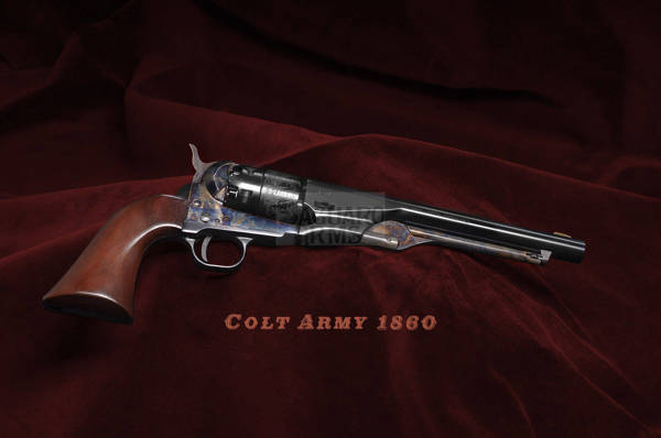 Rewolwer czarnoprochowy Colt Army 1860 CAS44ST Pietta