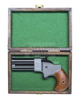 Pistolet czarnoprochowy Derringer .45 2,5" rama chrom