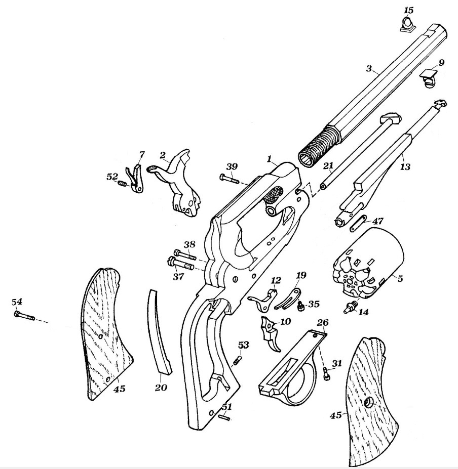 Remington Uberti 8''