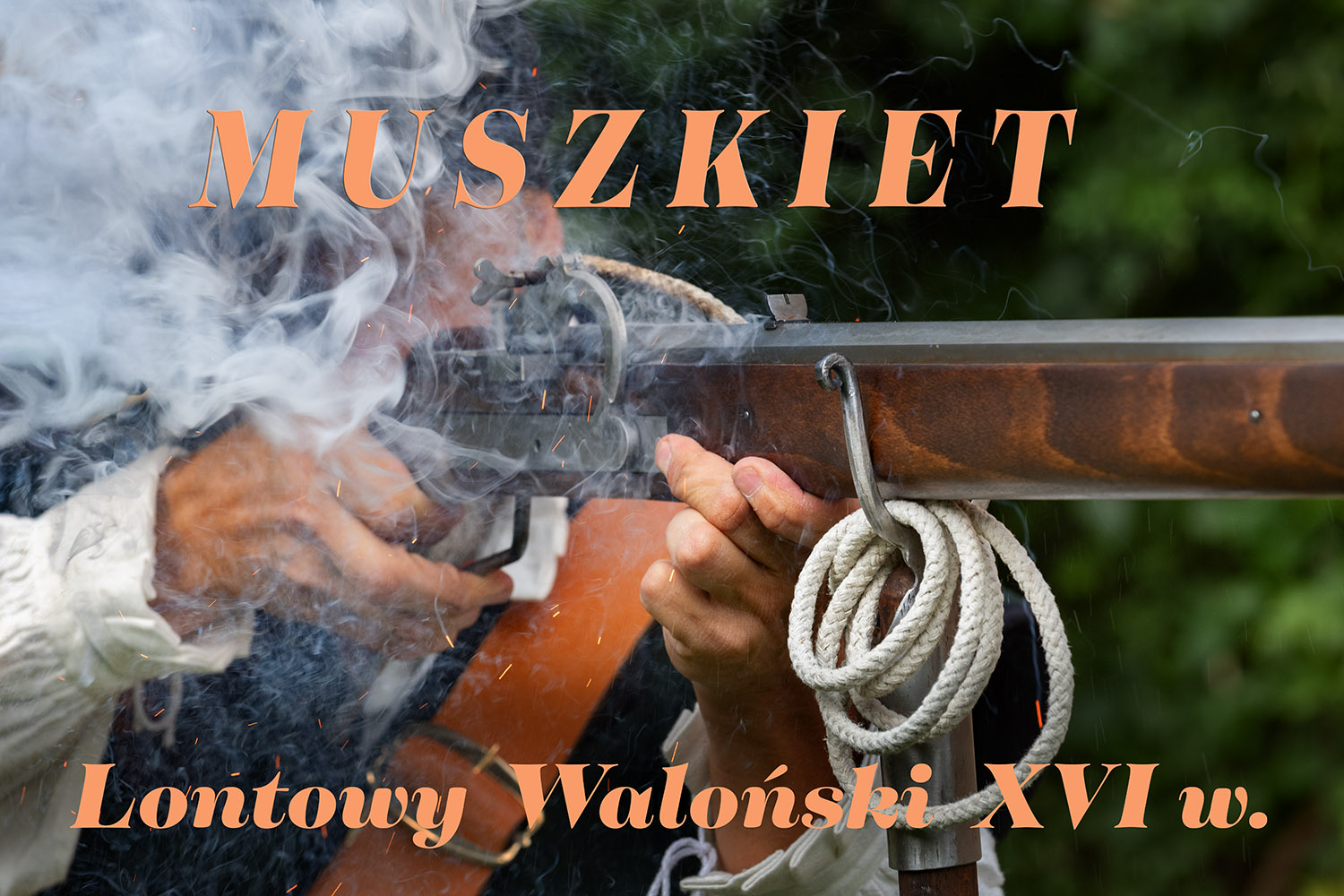 Muszkiet lontowy waloński