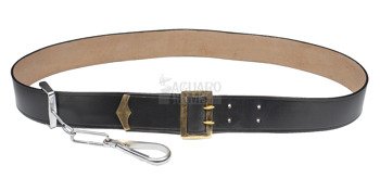  Sling With Brass buckle and tip. black
