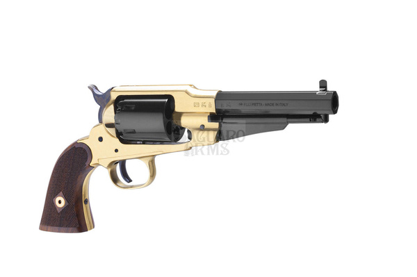 Black Powder Revolvers Remington Texas Sheriff .44 -checkered grip Pietta