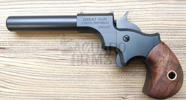 Pistolet czarnoprochowy Derringer Unicorn 9mm 3,5" Great Gun