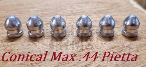 Pociski Conical Max .44 Pietta