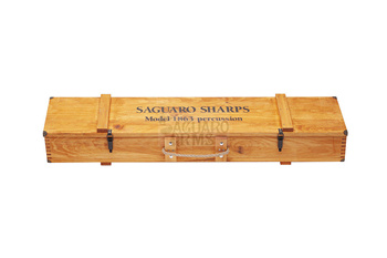 Wooden case for Saguaro Sharps Hunter Carbine  2,1