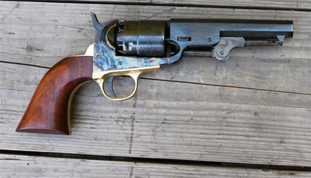 Black Powder Revolvers Colt Navy Sheriff YAS44 Pietta
