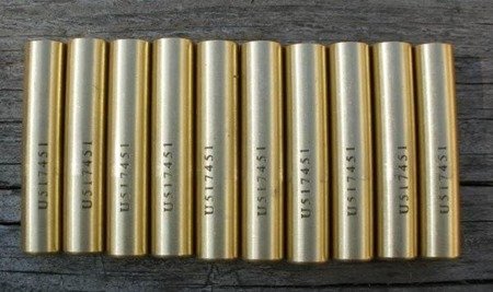 Brass shell cases Sharps .45 Original Design