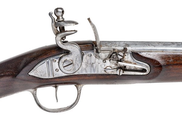 French Infantry Musket 1728 old finish