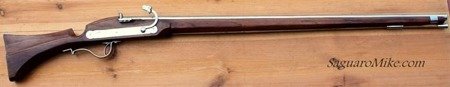 Matchlock Musket 17th century with trigger