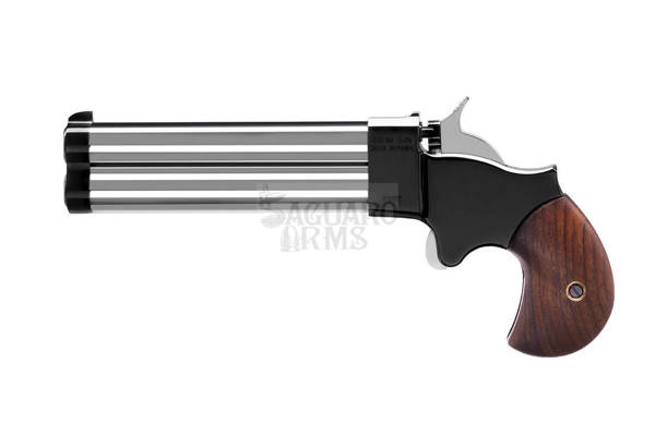 Pistolet czarnoprochowy Derringer.45 4,5" INOX barrels,trigger,hammer 