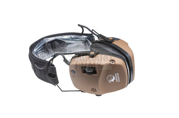 Safety Headphones RealHunter Active ProSHOT BT brown