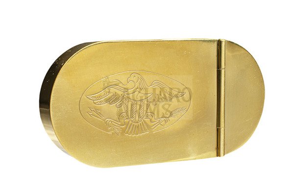 Tabacco box with Eagle - brass