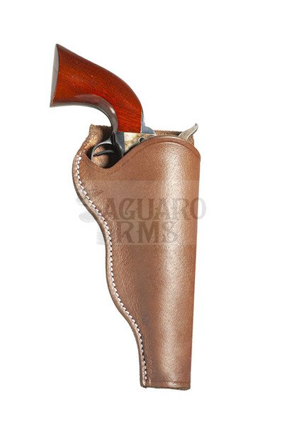 Universal 5,5" right brown holster