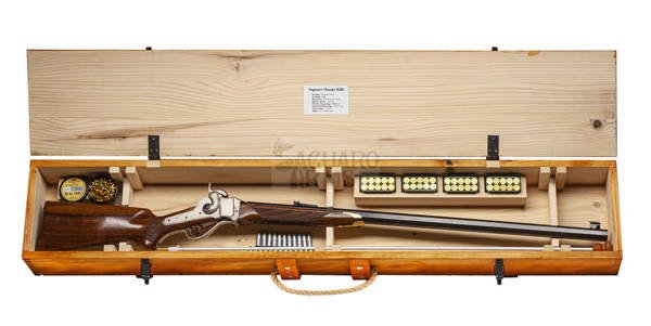 Wooden case for Saguaro Sharps Hunter Carbine  2,1