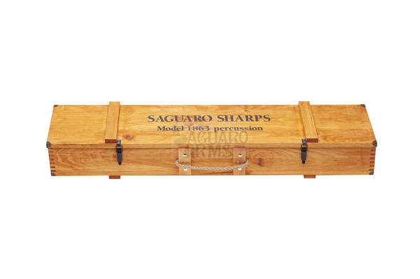 Wooden case for Saguaro Sharps Sporting  ( 2,1) (2,4)