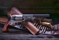 Black Powder Revolver Colt True Walker 1847