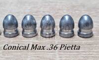 Conical Max .36 Pietta Bullets
