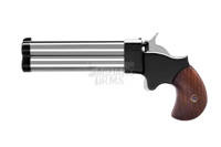 Pistolet czarnoprochowy Derringer.45 4,5" INOX barrels,trigger,hammer 