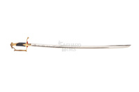 French Infantry officer sword .
