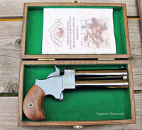 Pistolet czarnoprochowy Derringer .54  4" czarny