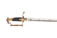 French Infantry officer sword .