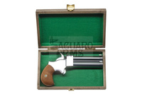 Pistolet czarnoprochowy Derringer .45 3,5" chrom