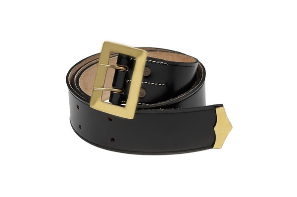  Sling With Brass buckle and tip. black