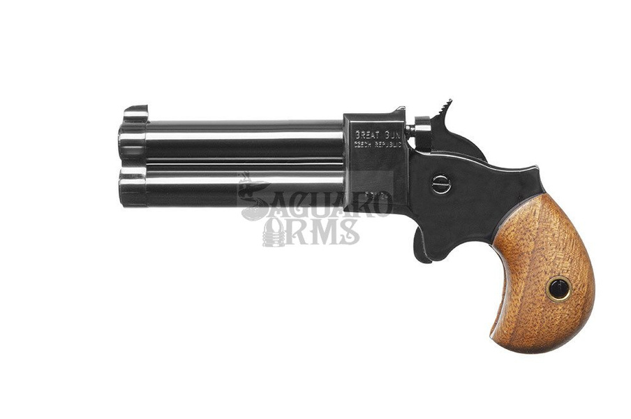 Pistolet czarnoprochowy Derringer 9mm 3" black