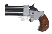 Pistolet czarnoprochowy Derringer .45 2,5" rama chrom