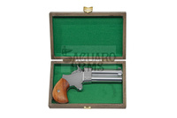 Pistolet czarnoprochowy Derringer .45 3"  chrom