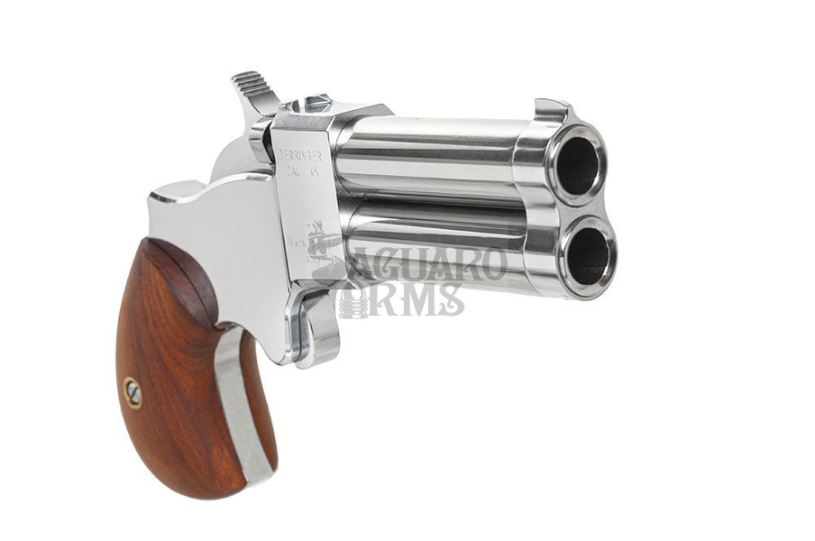 Pistolet czarnoprochowy Derringer .45 2,5" INOX lufy