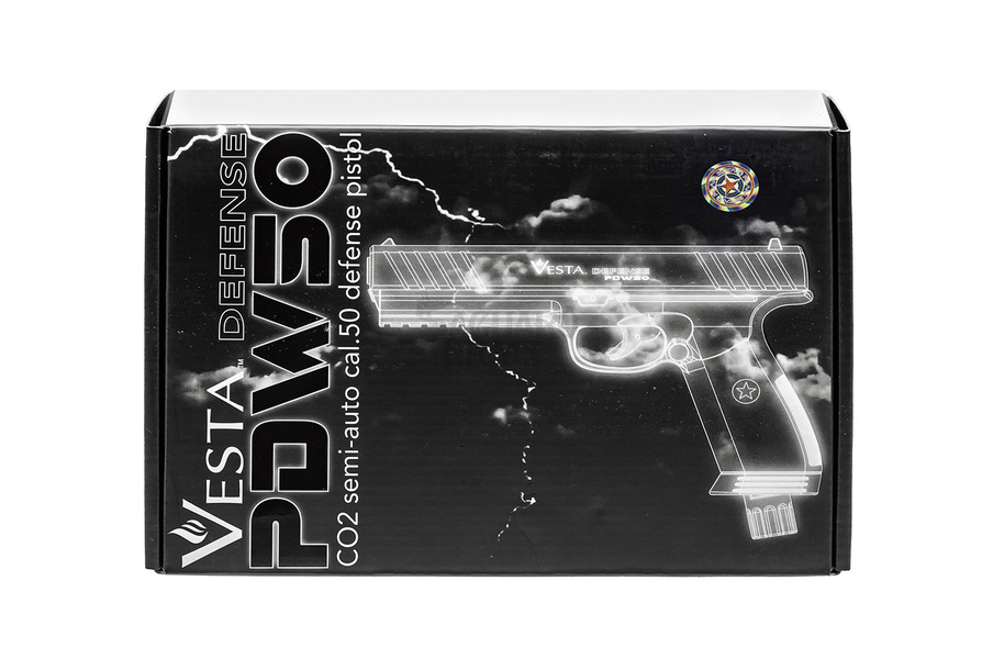 Pistolet CO2 50 cal 17J 