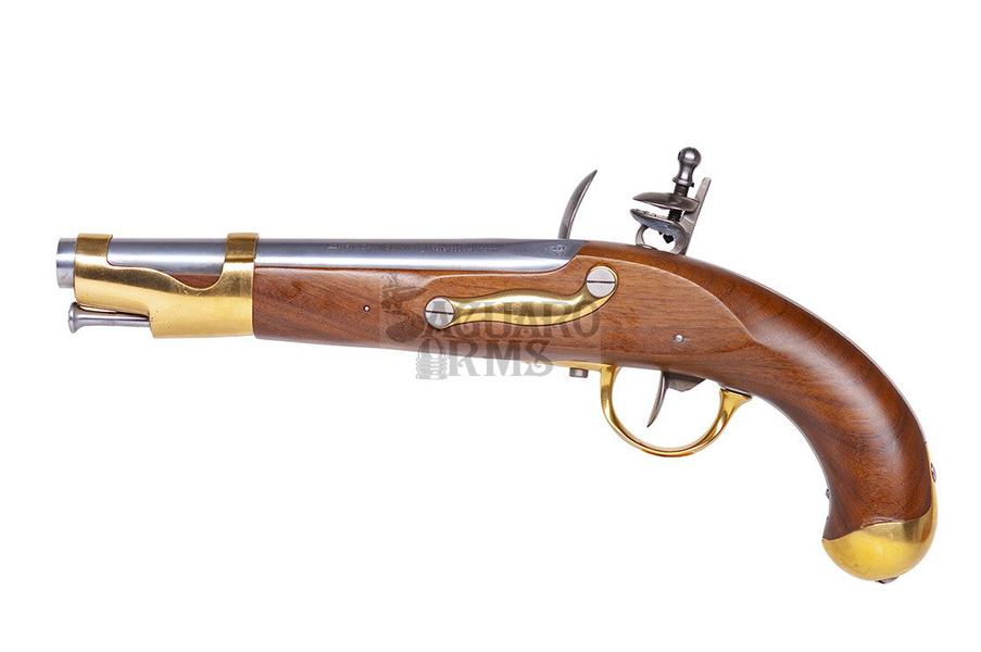 Pistolet czarnoprochowy AN IX pistol cal 17,5 mm S.355