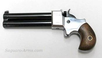 Derringer 9mm 3,5'' chromed frame