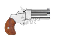 Pistolet czarnoprochowy Derringer .45 2,5" INOX lufy