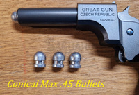 Conical Max Bullets .45 Derringer Great Gun