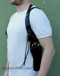 Shoulder Holster 5,5" black, right