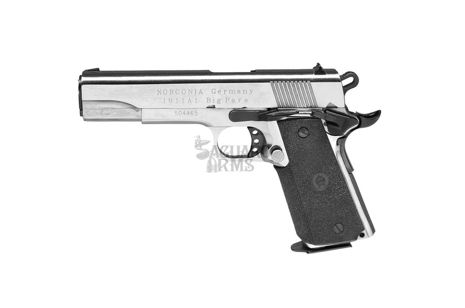 Pistolet centralnego zapłonyu Colt 1911 Hi-Cap, Chrom, kal 9x19 - dwurzędowy magazynek , nr seryjny: 504465 , kod produktu :