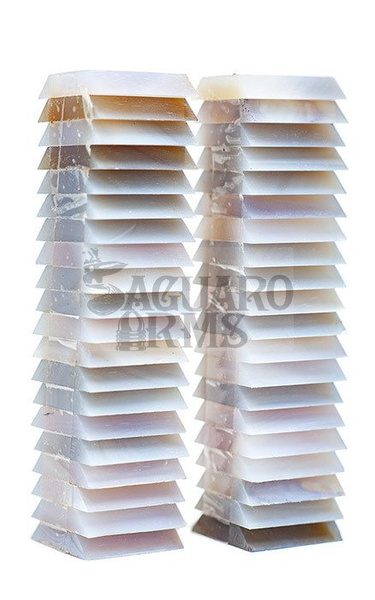 Skałka agatowa matchowa 24x26x5mm   A100 24.6