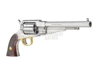 Black Powder Revolvers Remington 1858.44  INOX checkred grip RGS44LC