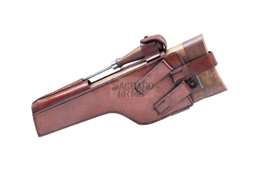 Western brown left holster