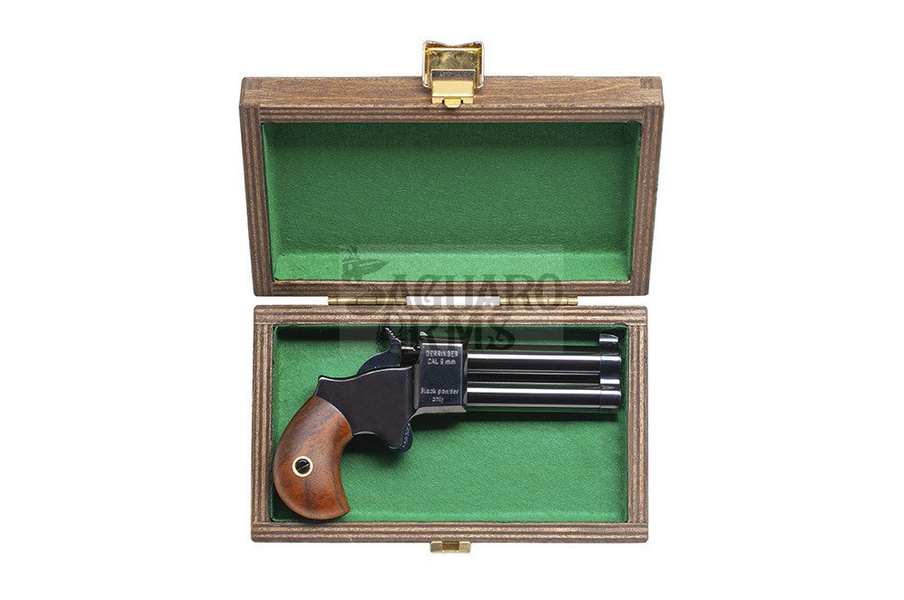 Pistolet czarnoprochowy Derringer 9mm 2" czarny Great Gun