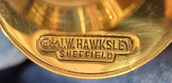  G&J W Hawksley Powder Flask - Horses