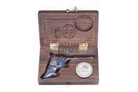 Kolekcjonerski Pistolet Derringer Rider 4,5 mm w skrzyni drewnianej