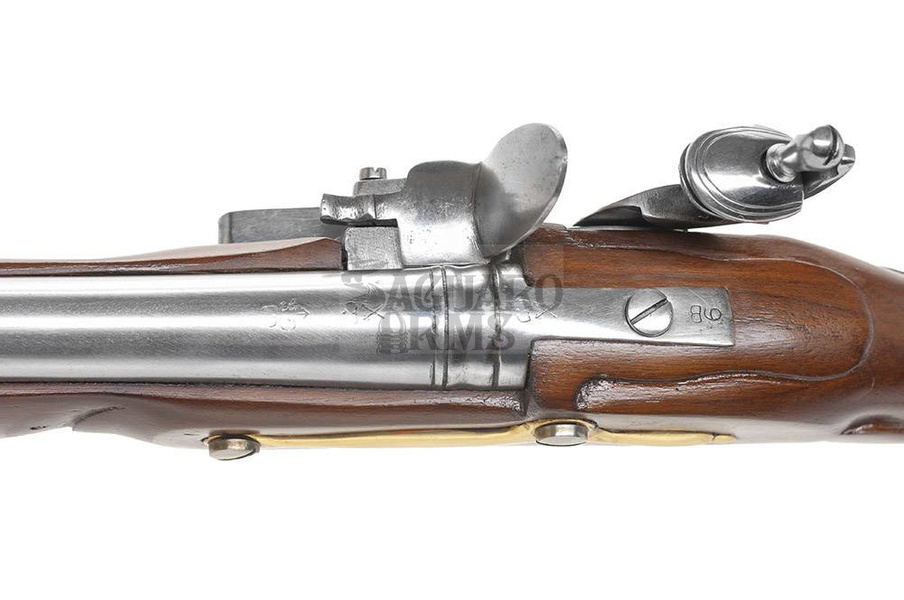 Czarnoprochowy angielski pistolet dragonów .62