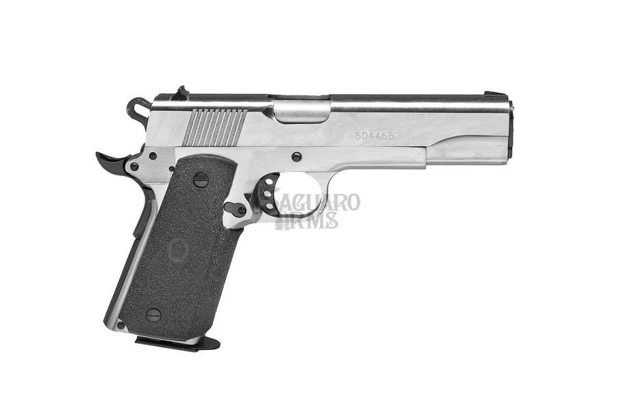 Pistolet centralnego zapłonu Colt 1911 Hi-Cap, Chrom, kal. 9x19 - dwurzędowy magazynek, nr seryjny: 504465, kod produktu: