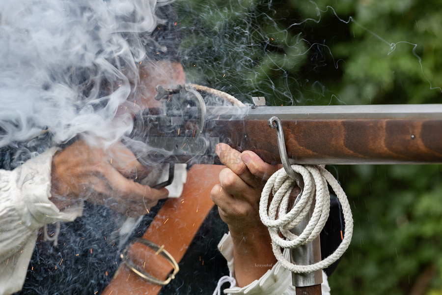 Forquet for matchlock musket