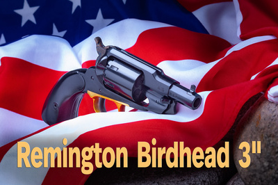 Rewolwer czarnoprochowy Remington Birdhead 3"