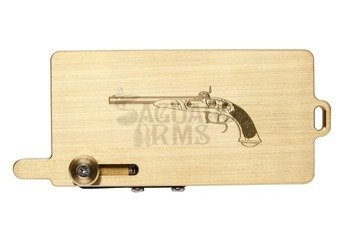 Gold Capper Pistol engraving